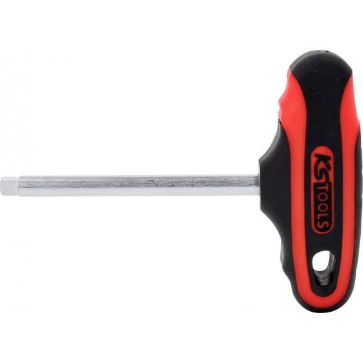 KS Tools 1/4 Vierkant-T-Griff, kurz čtyřhranný šroubovák