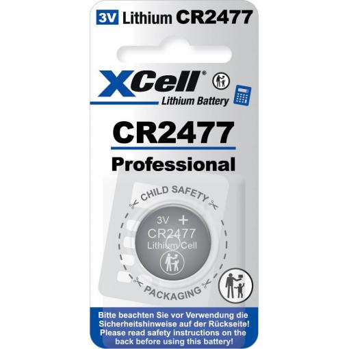 XCell knoflíkový článek CR 2477 3 V 1 ks 950 lithiová CR2477-B1