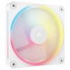 Corsair LX120-R RGB iC PC větrák s krytem bílá (š x v x h) 120 x 120 x 20 mm vč. ovládání RGB osvětlení