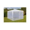 Moskytiéra pro párty stan HAPPY GREEN 590x200cm White 2ks