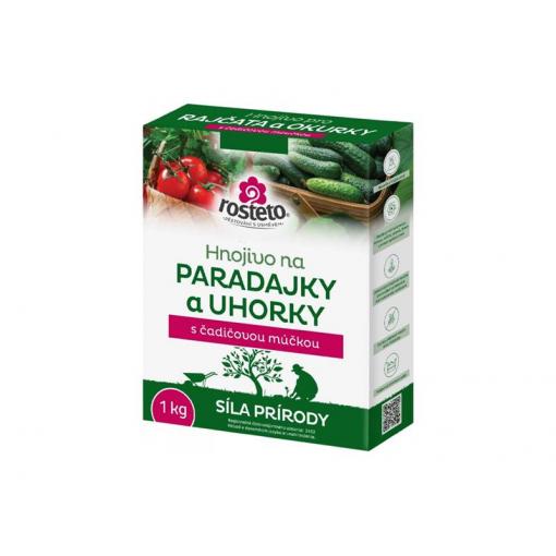 Hnojivo pro rajčata a okurky ROSTETO 1kg s čedičovou moučkou