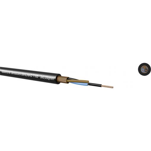 Kabeltronik 24308D5T9 senzorový kabel Sensocord® 8 x 0.05 mm² černá metrové zboží