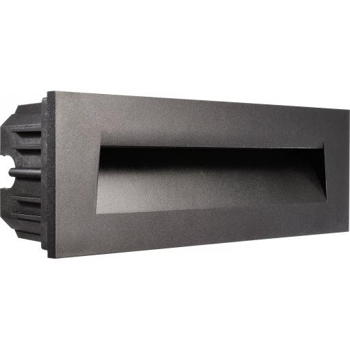 Deko Light 930478 Abdeckung Schwarz Rundung für Light Base III Outdoor zakrytí hliník (d x š x v) 250 x 90 x 24 mm 1 ks