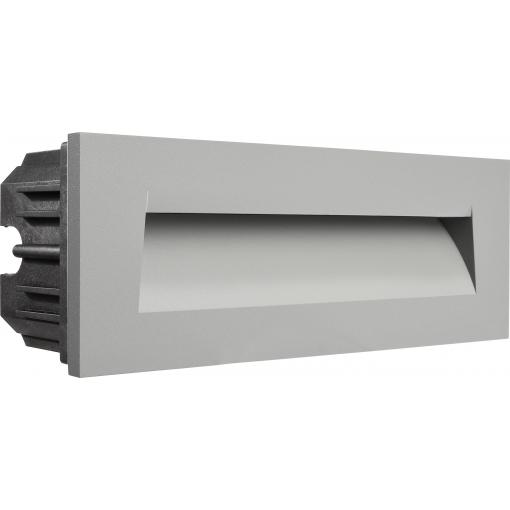 Deko Light 930477 Abdeckung Grau Rundung für Light Base III Outdoor zakrytí hliník (d x š x v) 250 x 90 x 24 mm 1 ks