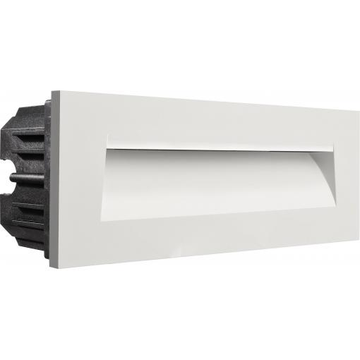 Deko Light 930476 Abdeckung Weiß Rundung für Light Base III Outdoor zakrytí hliník (d x š x v) 250 x 90 x 24 mm 1 ks