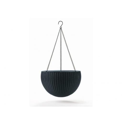 Květináč KETER Hanging Sphere Graphite