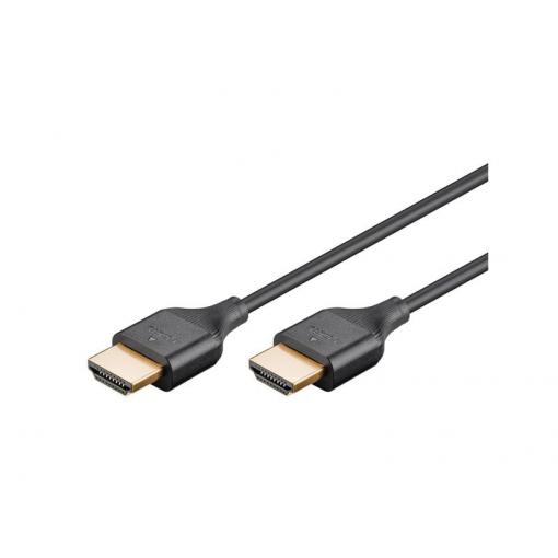 Kabel GOOBAY 75298 HDMI Slim Ultra High Speed s Ethernetem 2.1 8K 1m
