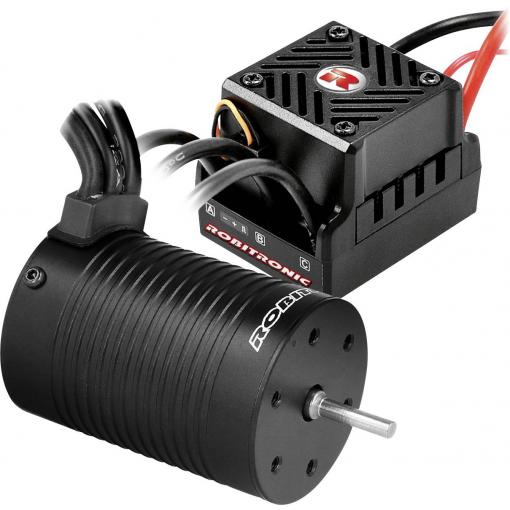 Robitronic Razer ten G2 Combo R01254 střídavý (brushless) motor a regulátor otáček, sada pro RC modely 1:10