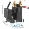 Výkonové relé KH-280, 12 V / 500 A, s RF dálkovým ovládáním 433 MHz