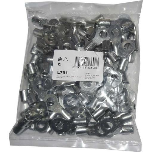 Kabelové oko 8,4 mm, kabel 10–16 mm², balení 100 ks (RNB 14-8)