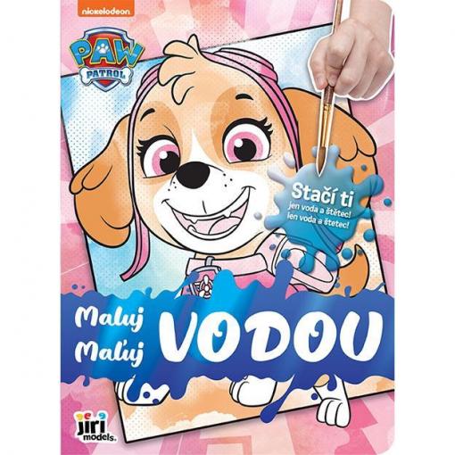 Maluj vodou Tlapková patrola, 8 obrázků