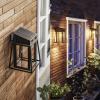 Philips LED Lysin 929004632801 venkovní solární nástěnné osvětlení s PIR senzorem LED 3.2 W černá