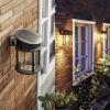 Philips LED Geri 929004633001 venkovní solární nástěnné osvětlení s PIR senzorem LED 3.2 W černá
