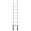 Telesteps 115463 Eloxovaný hliník Stupňovitý teleskopický žebřík max.prac. výška: 3800 mm 11.4 kg