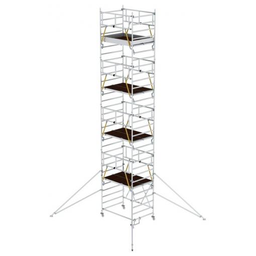 MUNK Günzburger Steigtechnik 115274 hliník skládací lešení max.prac. výška: 9.96 cm