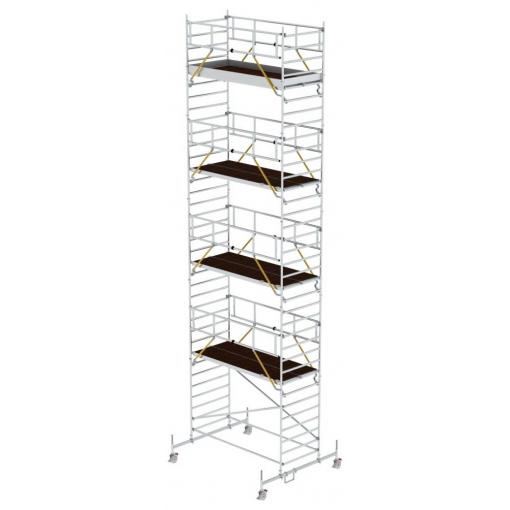 MUNK Günzburger Steigtechnik 175937 hliník lešení na kolečkách max.prac. výška: 11.70 cm