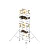 MUNK Günzburger Steigtechnik 125100 FlexxTower S hliníkovou vrstvou, hliník skládací lešení max.prac. výška: 6.10 cm 117 kg