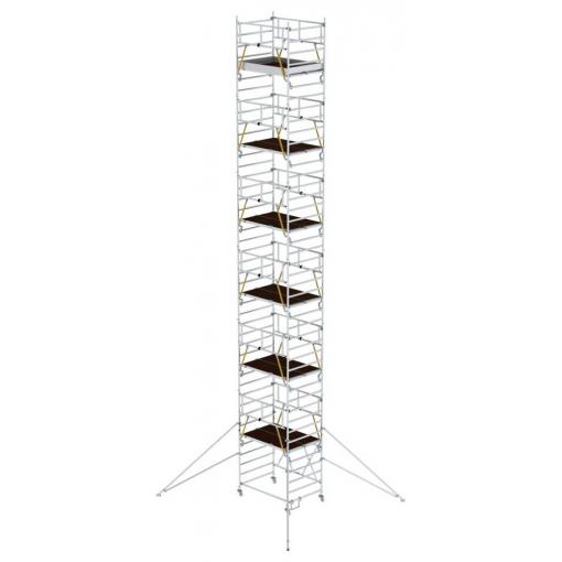 MUNK Günzburger Steigtechnik 115214 hliník skládací lešení max.prac. výška: 13.88 cm