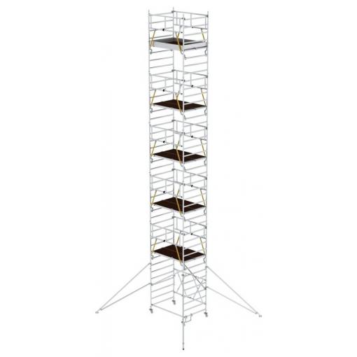MUNK Günzburger Steigtechnik 115204 hliník skládací lešení max.prac. výška: 13.04 cm