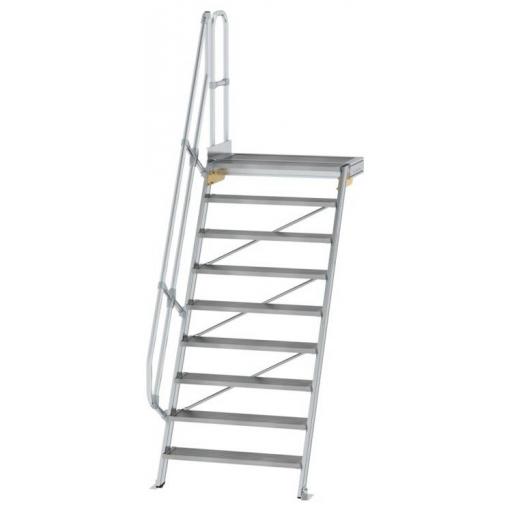 MUNK Günzburger Steigtechnik 600409 hliník, pozinkovaná ocel schůdky