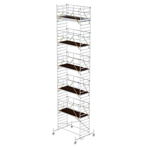 MUNK Günzburger Steigtechnik 175137 hliník lešení na kolečkách max.prac. výška: 13.62 cm