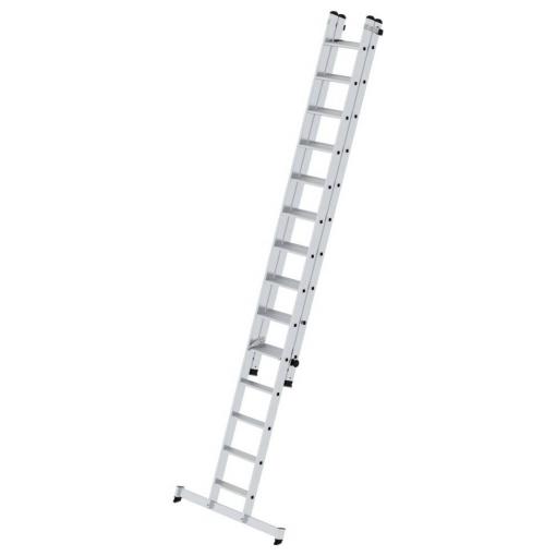 MUNK Günzburger Steigtechnik 040669 hliník Stupňovitý výsuvný žebřík max.prac. výška: 6.20 cm 21.5 kg