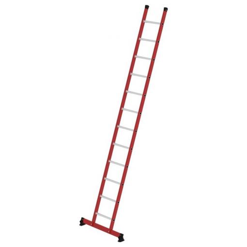 MUNK Günzburger Steigtechnik 035322 Sklolaminát/hliník Příčkový opěrný žebřík max.prac. výška: 4.70 cm