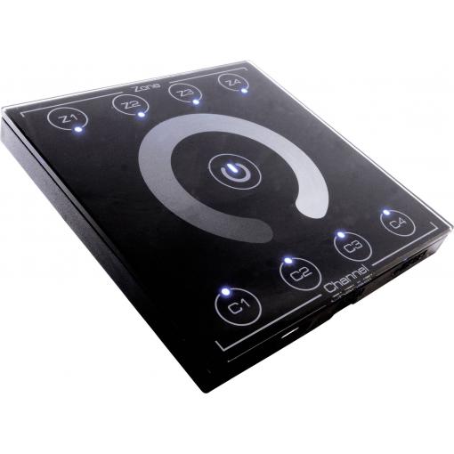 Deko Light DMX Wandcontroller Touch 16C Nástěnné ovládání 86 mm 86 mm 17.4 mm