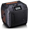 Lenco ODR-160GY ODR-160GY outdoorové rádio, DAB+, FM, AUX, SD, Bluetooth, DAB+, FM, voděodolné, s akumulátorem, funkce alarmu, Funkce powerbanky, pistolová šedá