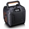 Lenco ODR-160GY ODR-160GY outdoorové rádio, DAB+, FM, AUX, SD, Bluetooth, DAB+, FM, voděodolné, s akumulátorem, funkce alarmu, Funkce powerbanky, pistolová šedá