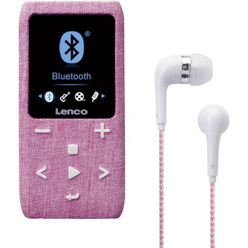Lenco Xemio-861PK přenosný CD přehrávač Discman růžová