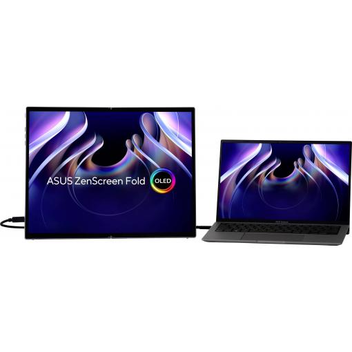 Asus ZenScreen Fold MQ17QH LCD monitor 43.9 cm (17.3 palec)2560 x 1920 Pixel, 4:3, 0.2 ms, OLED