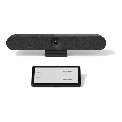 Logitech Rally Bar Huddle konferenční reproduktor Audio-Line-in , Audio-Line-out , RJ45 , USB 3.1, USB-C™ (USB 3.1 Gen 1) černá