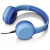Lenco HPB-110BU sluchátka uzavřená (Over Ear) Bluetooth® modrá omezení hlasitosti dětské