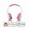 Lenco HP-010BU sluchátka uzavřená (Over Ear) kabelová modrá omezení hlasitosti dětské