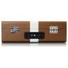 Lenco TT-120BNWH gramofon hnědo-bílá