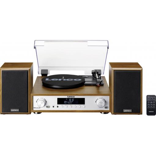 Lenco MC-160WD gramofon řemínkový pohon dřevo