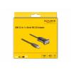 Delock USB 2.0 adaptér [1x USB 2.0 zástrčka A - 1x RS232 zástrčka ] 62646 1.5 m