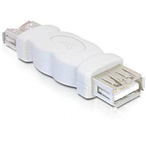 Delock USB 2.0 adaptér [1x USB-A zásuvka - 1x USB-A konektor] 65012 0 mm