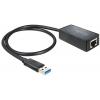 Delock USB 2.0 adaptér [1x USB-A konektor - 1x Gigabit LAN (1/2,5/5 Gbit/s)] 62121
