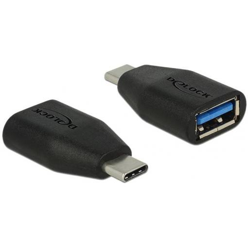 Delock USB 2.0 adaptér [1x Konektor USB 3.1 A - 1x Zásuvka USB-C® 3.1] 65519 0 mm