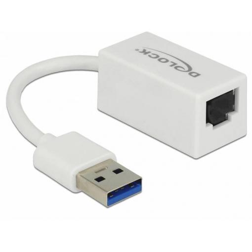 Delock USB 2.0 adaptér [1x USB-A konektor - 1x RJ45 zásuvka] 65905 12.7 cm
