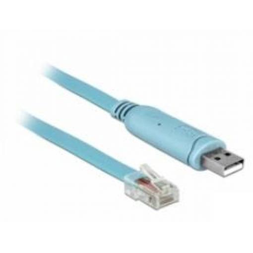 Delock USB 2.0 adaptér [1x USB 2.0 zástrčka A - 1x RJ45 zástrčka] 63289 3 m