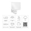 Steinel LED STRAHLER XLED HOME 2 S WS V2 033088 venkovní LED reflektor s PIR detektorem Energetická třída (EEK2021): E (A - G) 13.7 W Barvy světla (LED