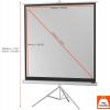 Celexon 1090274 plátno na stativu 244 x 244 cm Formát obrazu: 1:1
