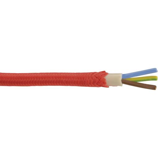 Kash 4016138962659 připojovací kabel 3 x 0.75 mm² + 3 x 0.75 mm² červená 100 m