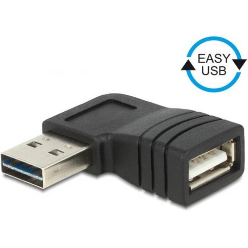 Delock USB 2.0 adaptér [1x USB 2.0 zástrčka A - 1x USB 2.0 zásuvka A] 65522 0 mm
