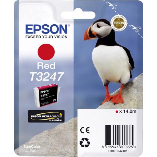 Epson Ink T3247 originál červená C 13 T 32474010