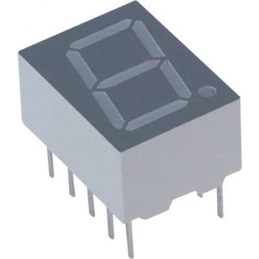 Lite-On 7segmentový displej červená 10 mm 2 V Počet číslic: 1
