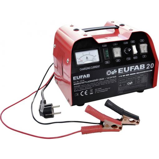 Eufab Werkstattladegerät 12/24V 18/12A 16518 dílenská nabíječka 12 V, 24 V 12 A